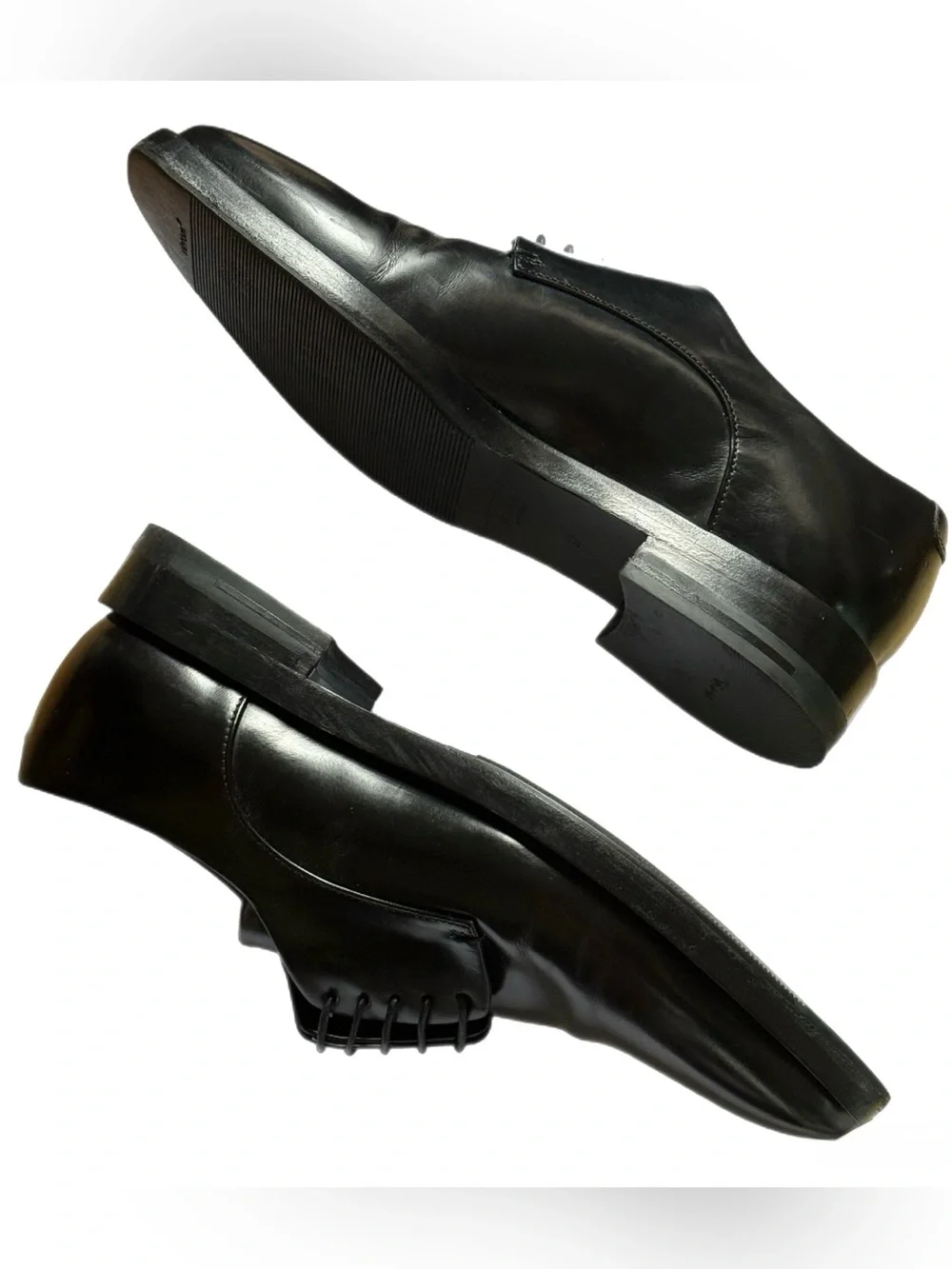 Jil Sander Black Leather Derby Men’s Shoes | Size EU: 37 - USA Size: 4–4.5